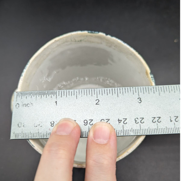 Vintage Porcelain Hand Painted Made In Austria Condensed Milk Container - Picture 10 of 16